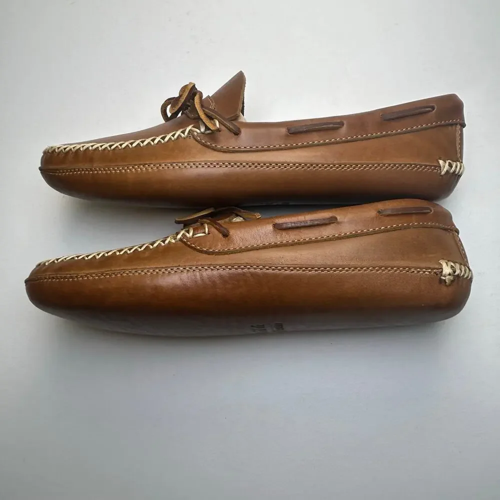 Field & Stream x Gokey New men's brown the Big Sky double sole Moccasin 10 D